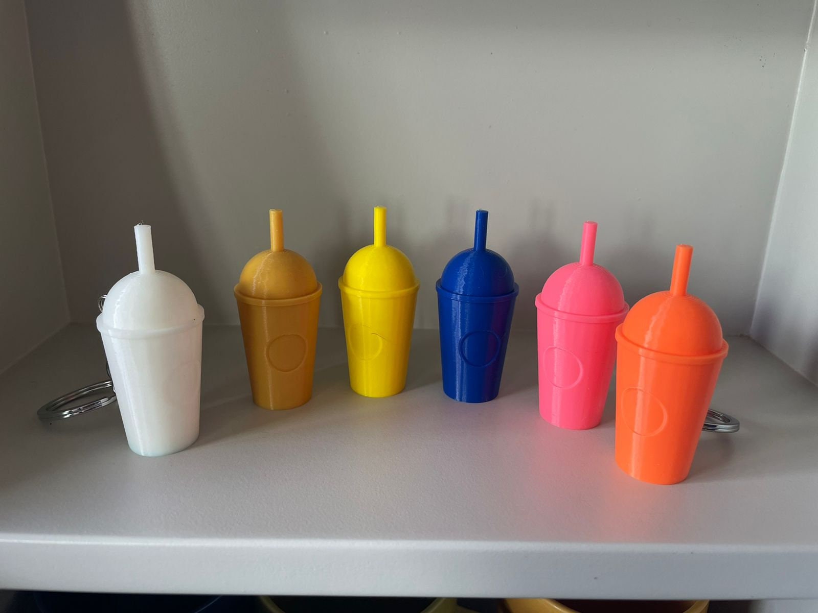3D Printable Coffee Cup Keyring - Stanley Cup Frappuccino Keychain Accessory - Digital Download