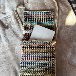 Easy Crochet Pattern, Stash Buster Crochet Market Bag Pattern || Scrap Yarn Crochet Bag Pattern || Quick Beginner Crochet Gift PDF Pattern