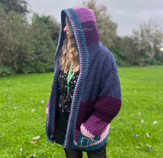 Easy Crochet Pattern, Astrology Cardigan Crochet Pattern