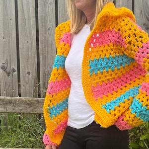 Easy Crochet Hoodie Pattern: No Sew, Beginner Friendly (Digital Download)