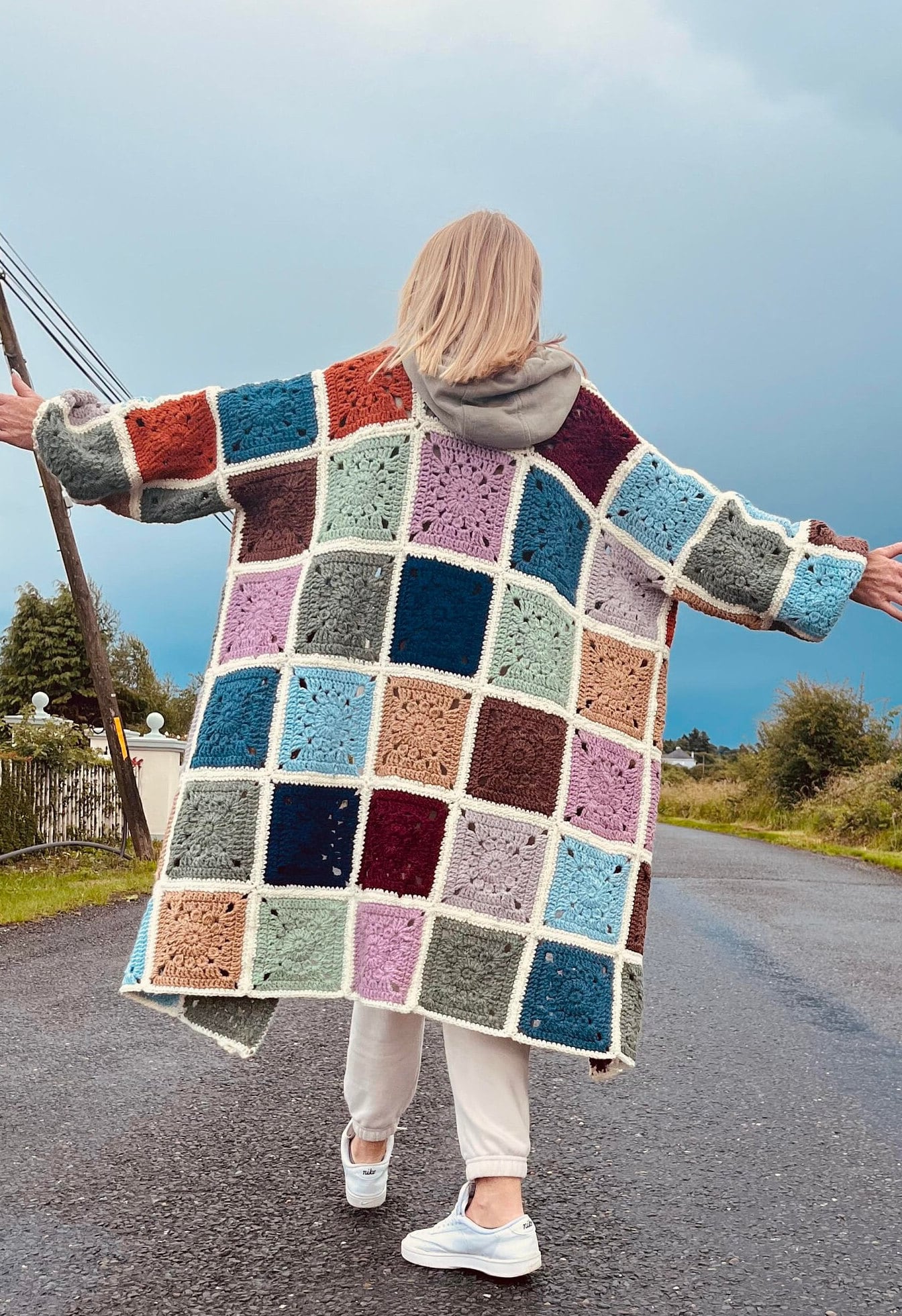 Slouchy Aran Sweater