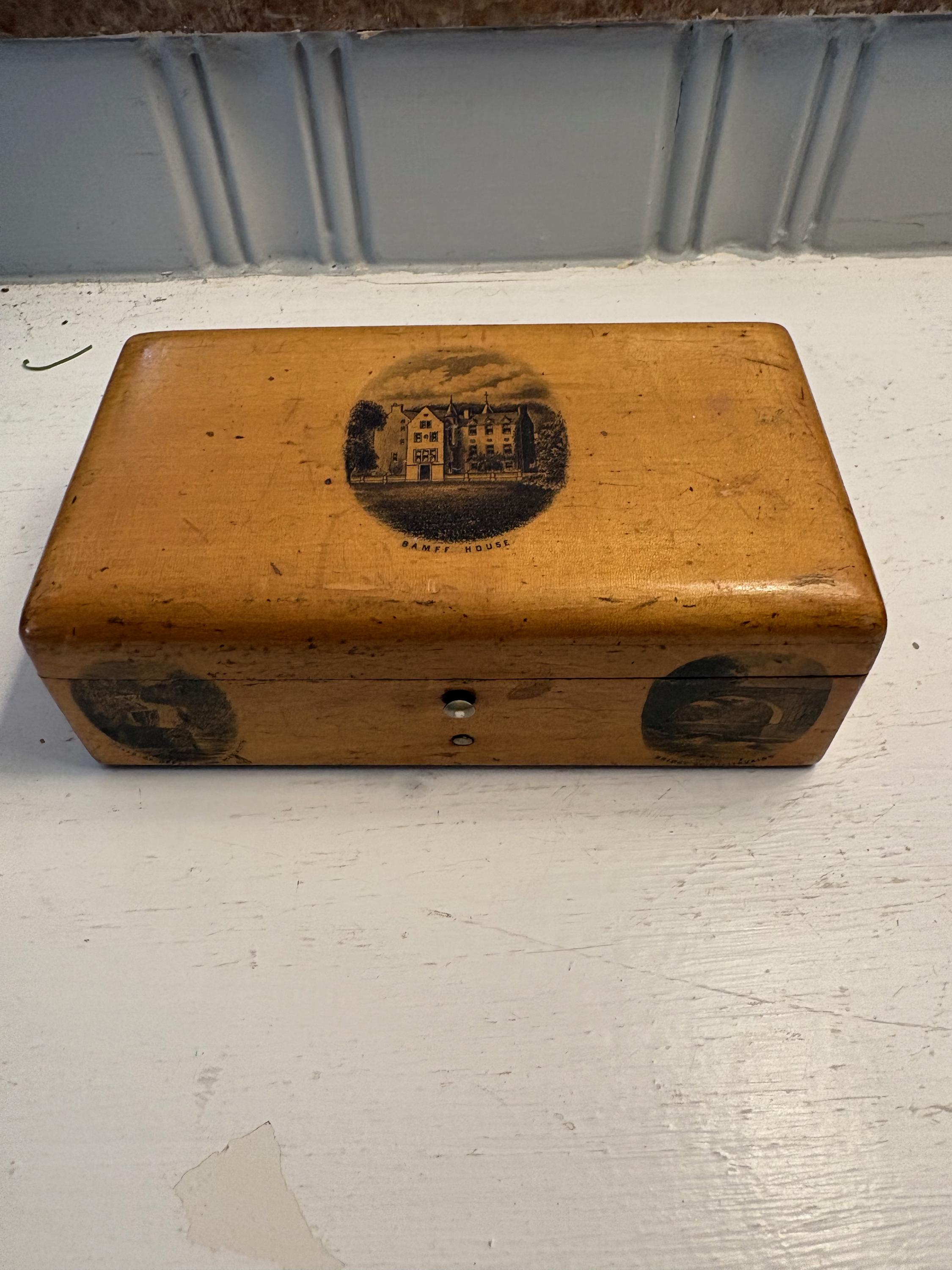 Mauchline Ware Box - Etsy