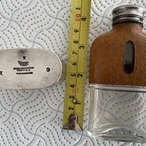 Antique James Dixon Hip Flask