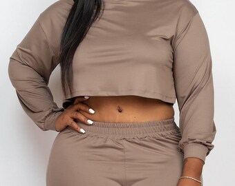 nike bandeau top and shorts set