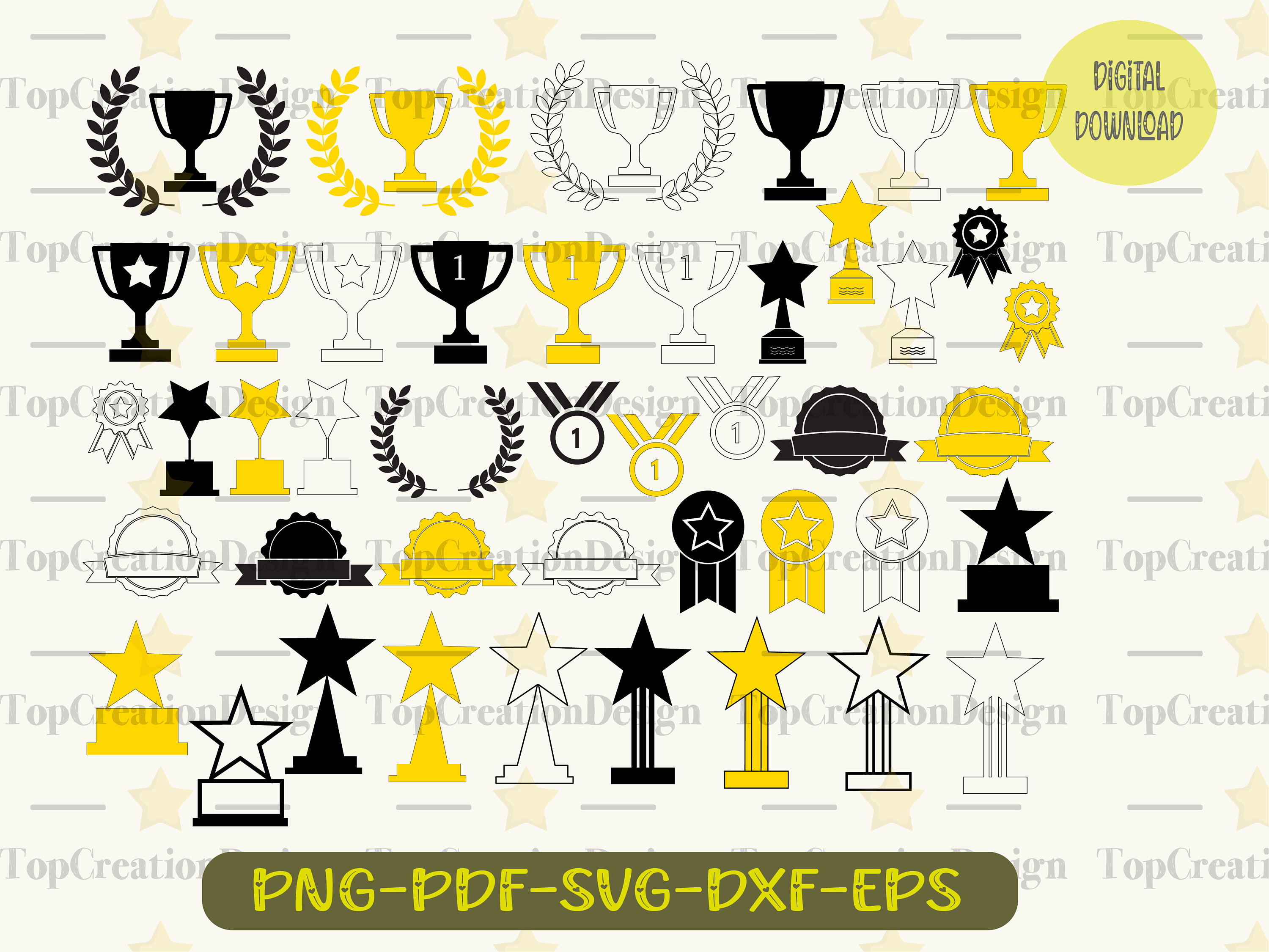 Award Trophy Svg Wood Award Svg Files Trophy Medal Bundle Etsy Hong Kong