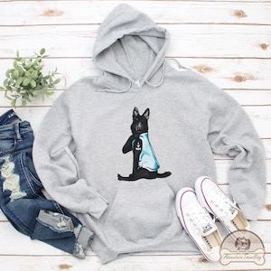 Black German Shepherd Hoodie, I Love Mom, German Shepherd Dog Gift, German Shepherd Dog Lover, German Shepherd Dog Mom, DG006GER01W02