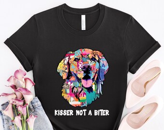 Labrador shirt, kisser, labrador hond cadeau, labrador moeder, labrador hondenliefhebber, labrador moeder, labrador minnaar cadeau, DG519LABW01