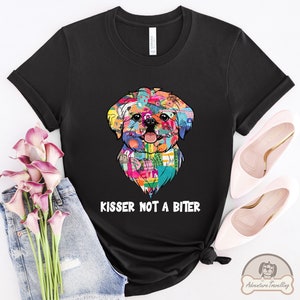 Camicia Shih Tzu, Baciatore, Regalo cane Shih Tzu, Mamma cane Shih Tzu, Regalo amante Shih Tzu, Regalo mamma Shih Tzu, Shih Tzu carino, DG519SHIW01