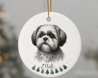 【SOLD】クリスマス⭐オーナメント ３個セット シーズー SOLD】クリスマス⭐オーナメント 3個セット シーズー sold