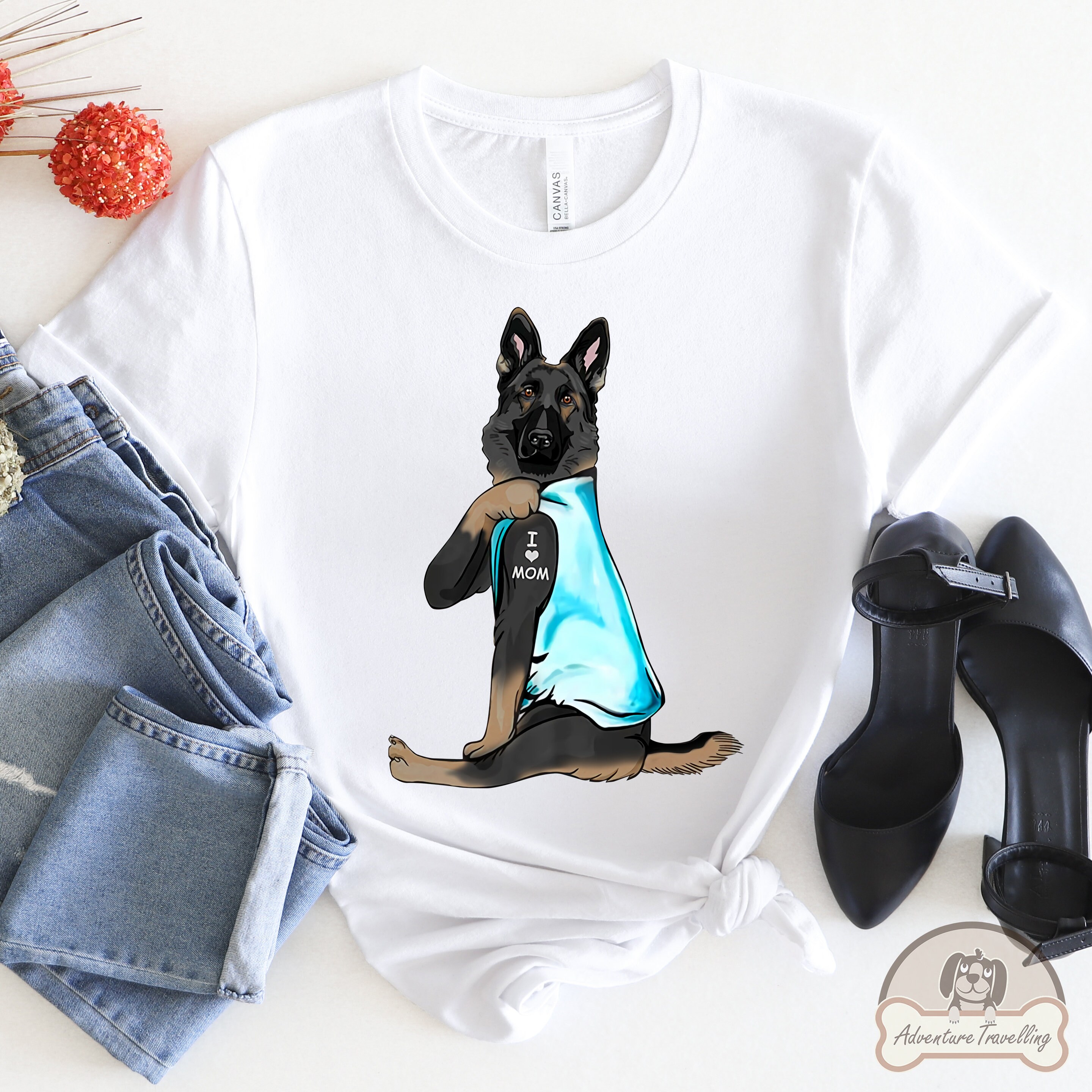 Pastore Tedesco Amanti Dei Cani Da Circo Magliette