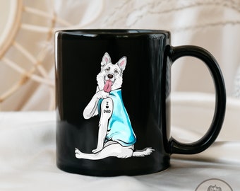 Pastore tedesco - Collana con ciondolo a forma di cane, pendente per mamme di cani, gioiello unico del marchio Art-Dog