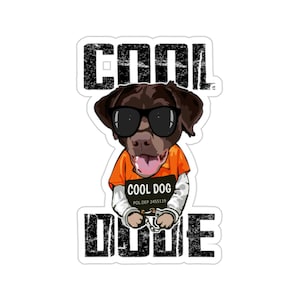 Labrador Sticker, Cool Dog, Labrador Dog Gift, Labrador Mum, Labrador Dog Lover, Labrador Dog Mom, Labrador Lover Gift, DG044LABW09