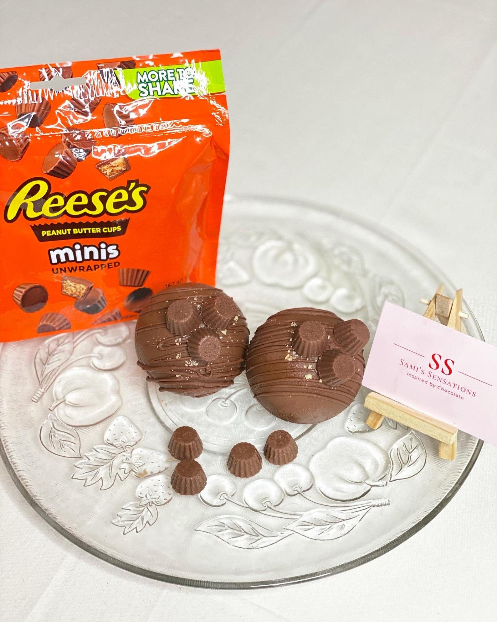 Hot Chocolate Bombs 6 Pack (Small), handmade by Sami's Sensations