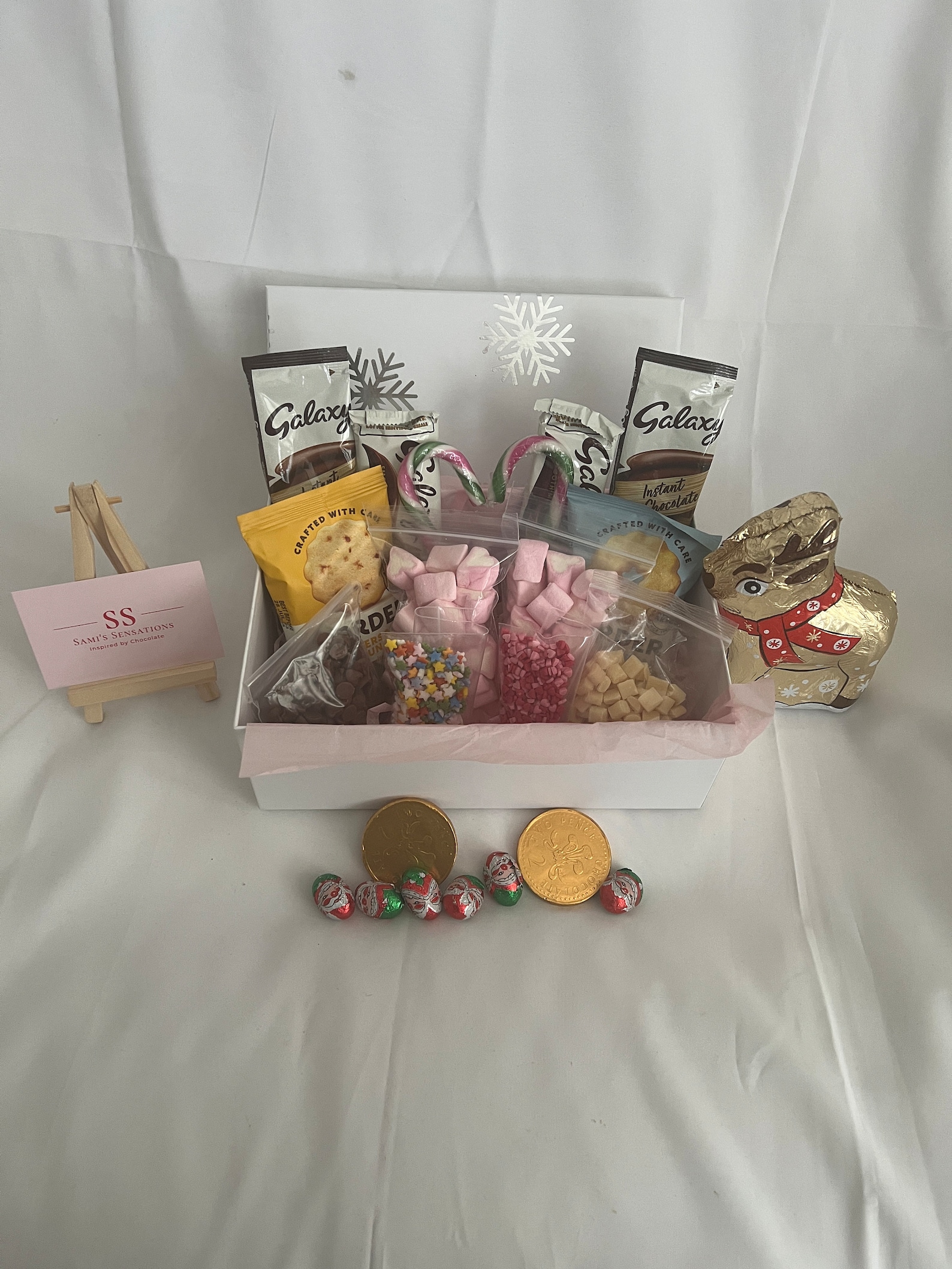 Hot Chocolate Gift Box For Two, handmade by Sami's Sensations