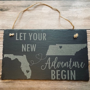 Moving Away Gift, Going Away Gift, Long distance relationship, Best friend Gift Sisters Gift, Two States Apart