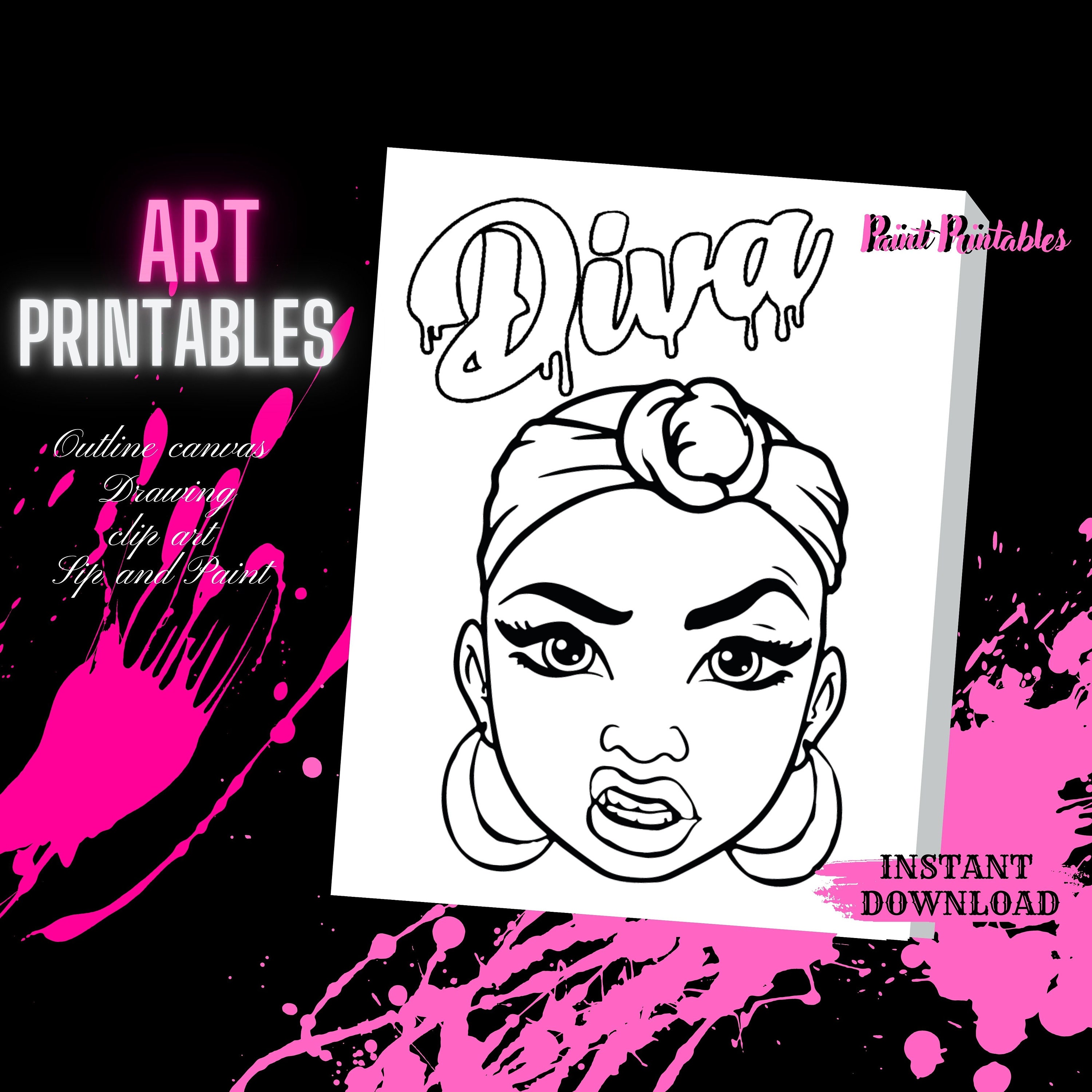 Diva Printables - Etsy