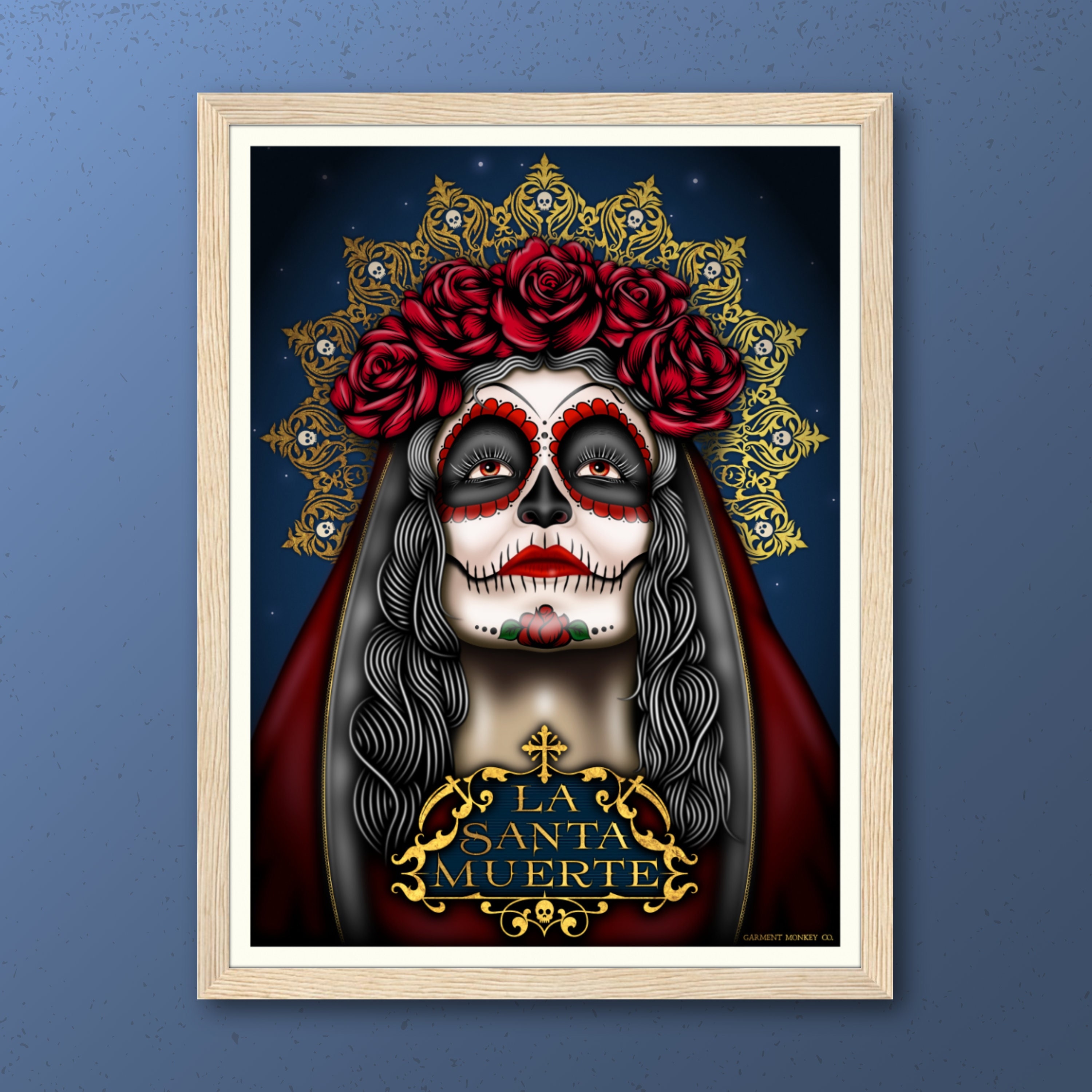 Santa Muerte Icon - Etsy