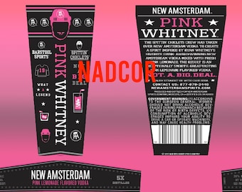 Pink Whitney Straight Tumbler Wrap 20 oz