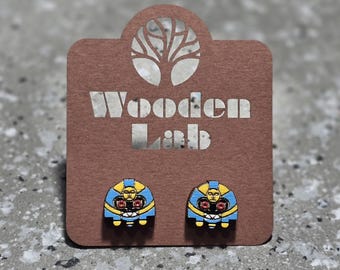 Pokemon themed earrings