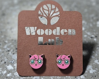 Pokemon Jigglypuff Earrings
