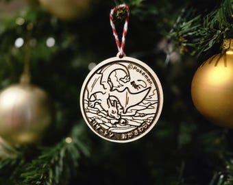 Pokemon-themed Christmas ball