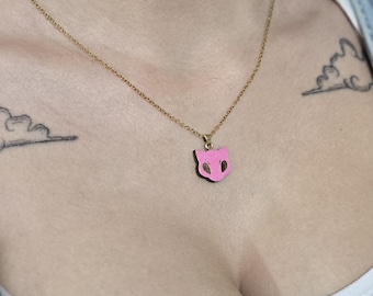 Pokemon Themed Wooden Pendant Necklace