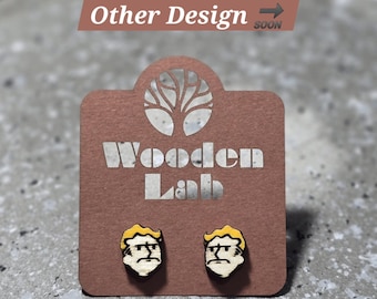 Fallout themed earrings