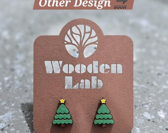 Christmas themed earrings