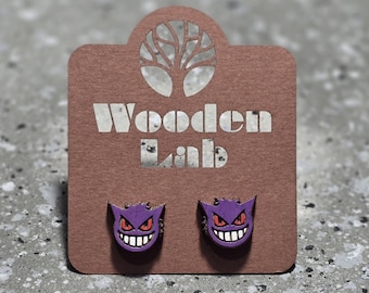 Pokemon themed earrings