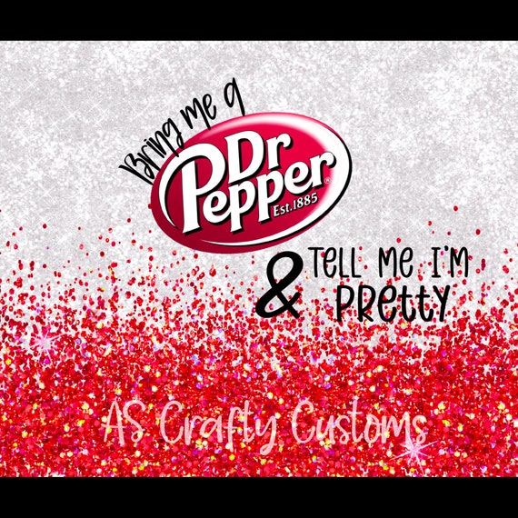 Dr. Pepper Tumbler Wrap