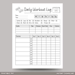 Fitness Planning Notebook Exercise Journal Decorative Workout Journal Fitness Agenda Notepad, Size: 23x15x4CM