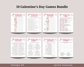 Galentines Day Games Printable, Adult Party Games, Ladies Night Game Ideas, Adults Galentines Day Activity, Valentines Day Girls Night Game