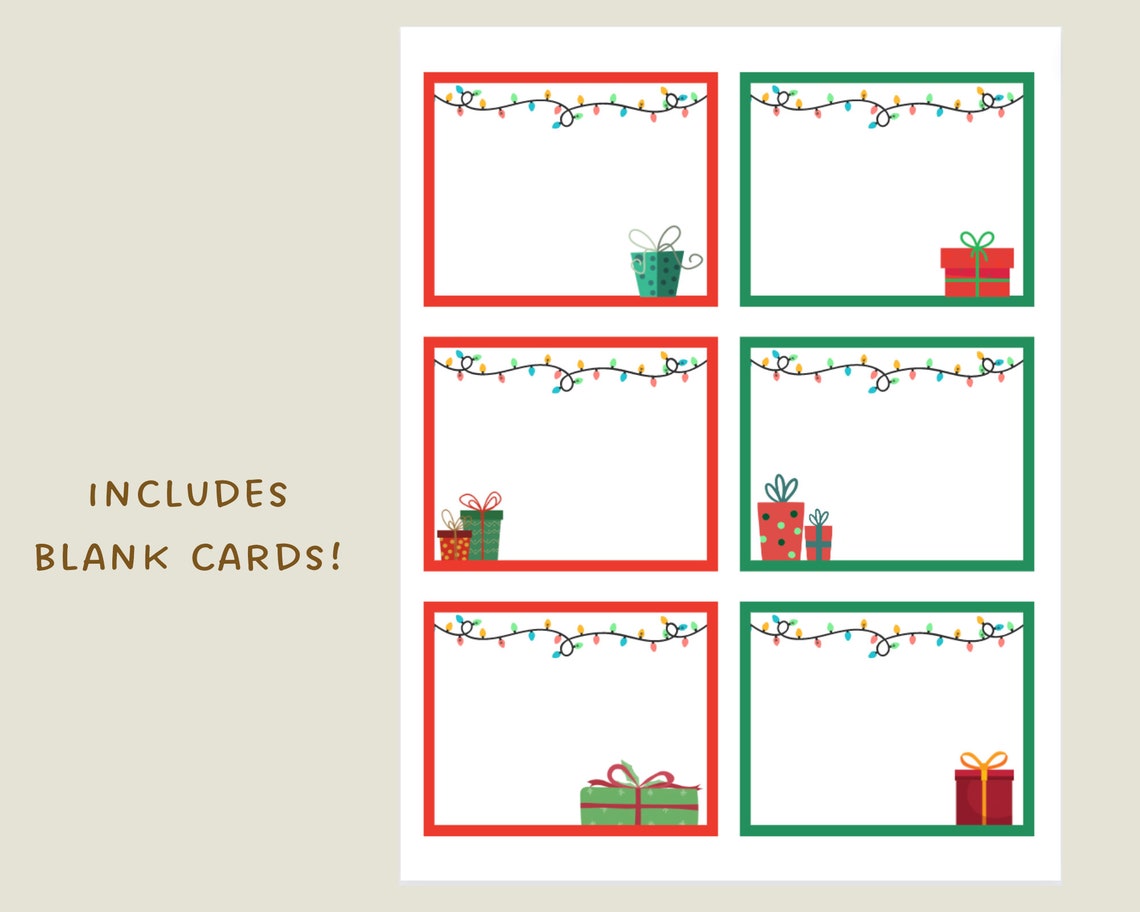 Christmas Gift Exchange Game Printable White Elephant Yankee - Etsy
