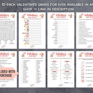 Galentines Day Games PrintableParty Games Ladies Etsy