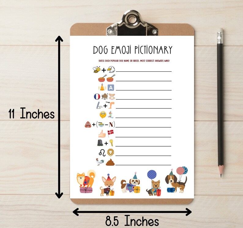 Dog Birthday Party Games Printable Puppy Pawty Games Puppy - Etsy