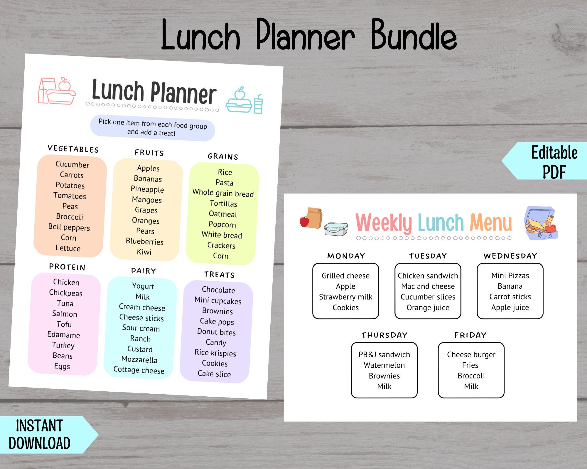 school-lunch-meal-planner-printable-editable-lunch-menu-kids-etsy-uk