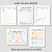 Editable School Planner Kids Printable, Back to School Bundle ...