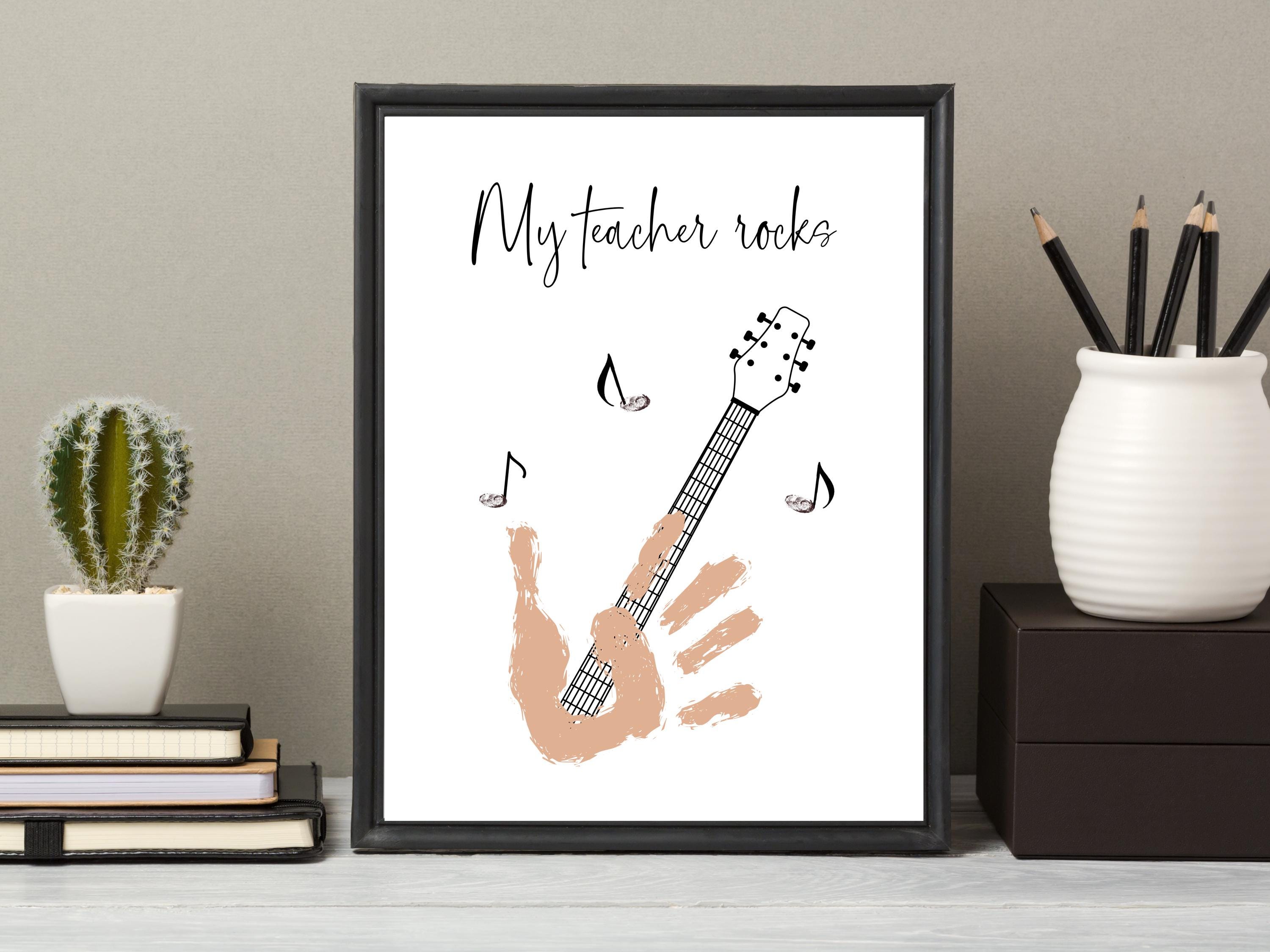 Teacher Appreciation Handprint Craft Bundle Kids Printable DIY End of ...