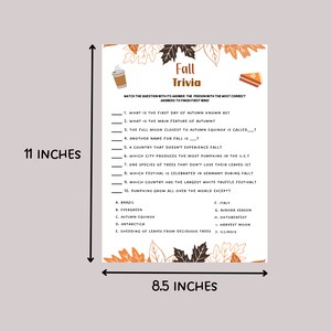 Fall Games Bundle Printable, Fun Autumn Games, Fall Time Family ...