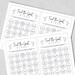 Find the Guest Bingo Game Printable Bridal Shower Game Hens - Etsy