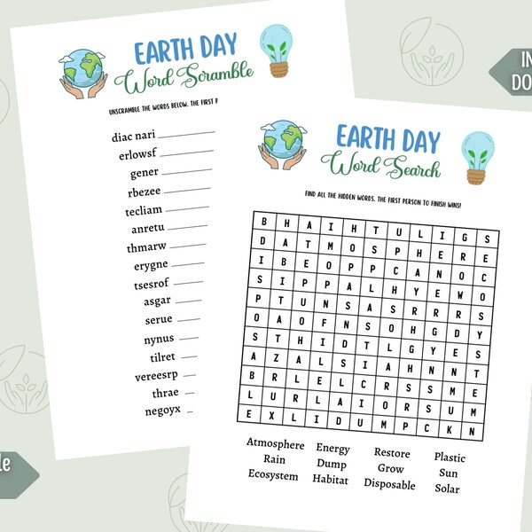 Environmental Games Etsy