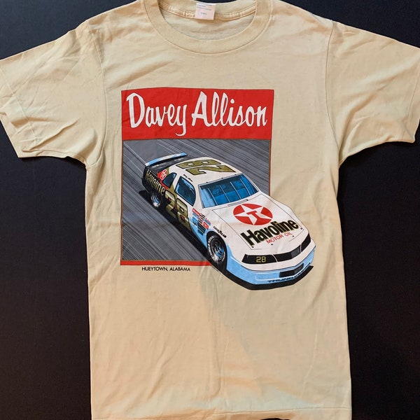 Davey Allison Vintage T-shirt