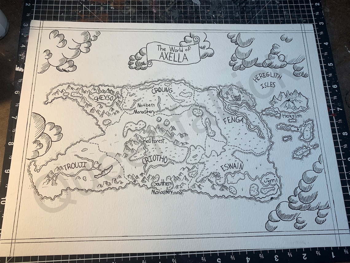 Custom Fantasy Map Tolkien Style Map Dungeon And Dragons World Map Il 1140xN.4665196322 1uhy 