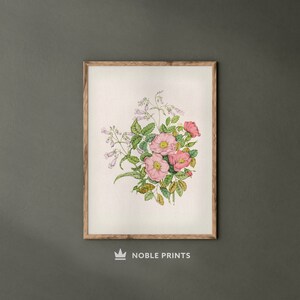 K&ouml;nnte beinhalten: Ein Aquarellbild eines Strau&szlig;es aus rosa und wei&szlig;en Blumen mit gr&uuml;nen Bl&auml;ttern. Die Blumen sind in einem lockeren, nat&uuml;rlichen Stil angeordnet. Der Hintergrund ist wei&szlig;.
