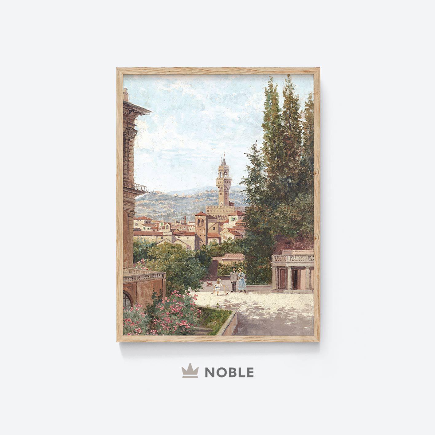 木製　絵画　風景画　一点物　　イタリア イタリアの街の絵画、印刷可能、イタリアの風景画、ヴェネツィアの絵画