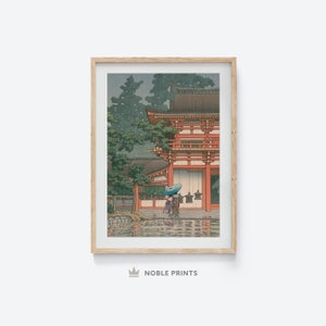 Vintage Japanese Printable Art, Minimalist Wall Decor, Japanese Art Print, Asian Printable Wall Art, Digital Wall Art Download, Printable