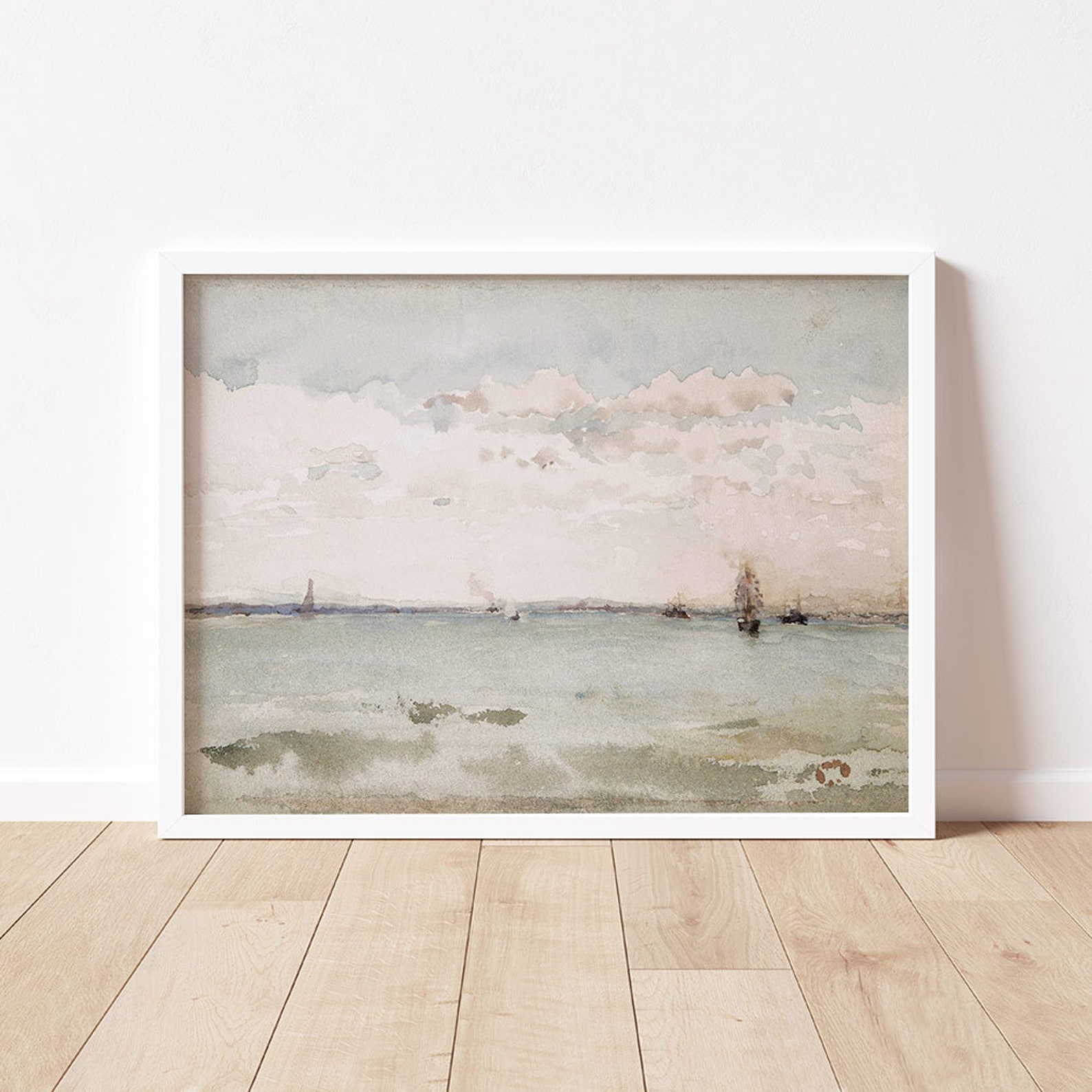 Vintage Ocean Wall Art Printable Beach Art Vintage - Etsy