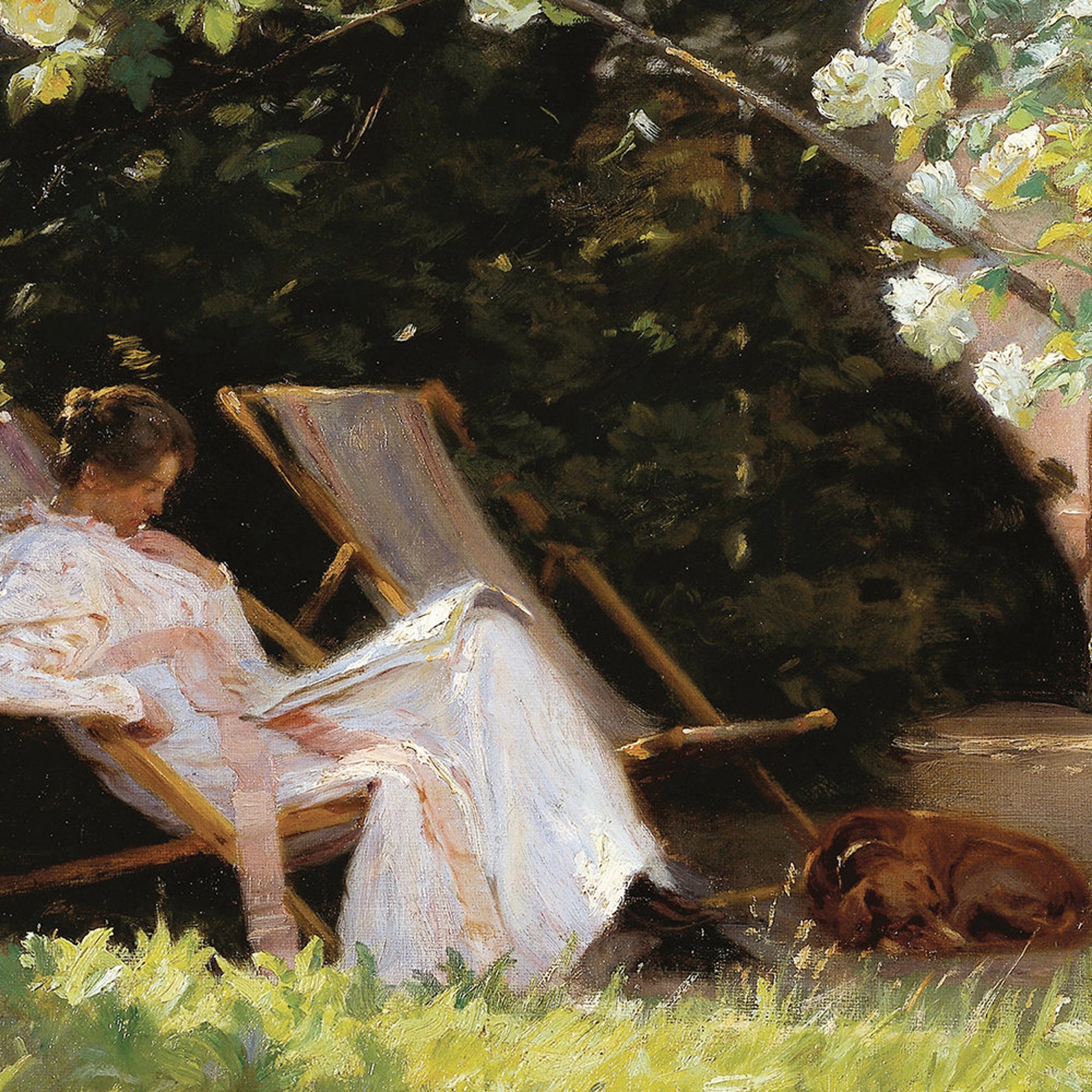 French Country Garden Painting Printable Vintage Oil Etsy