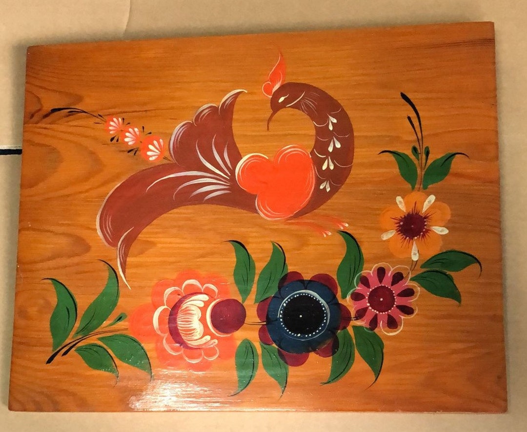 Vintage Soviet Era Firebird Wall Art - Etsy