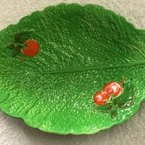 Vintage Crown Devon Sallads- och tomatsalladstallrik